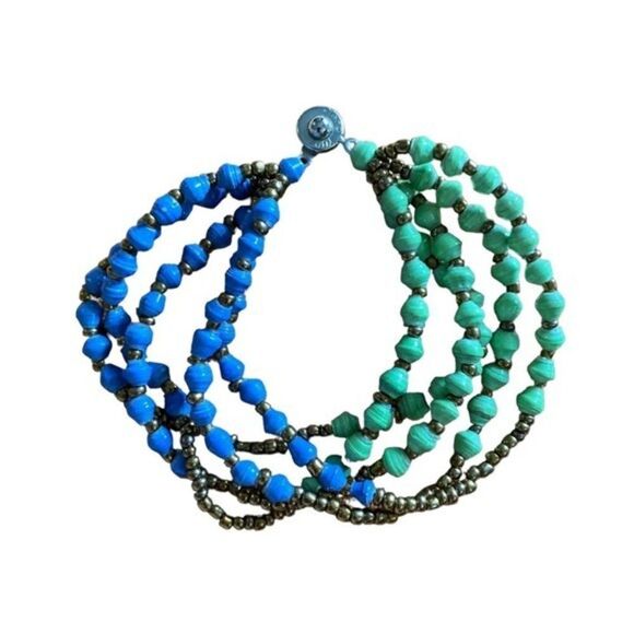 TENG‎ YUE Layered Beaded Bracelet - Picture 2 of 2
